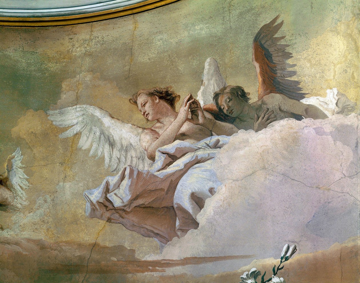 Gloire des Anges (détail) - Giovanni Battista Tiepolo