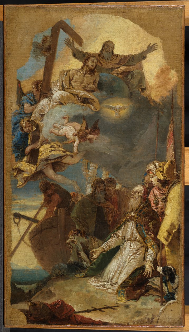 Martyr de Saint Clément, c.1734-39 - Giovanni Battista Tiepolo