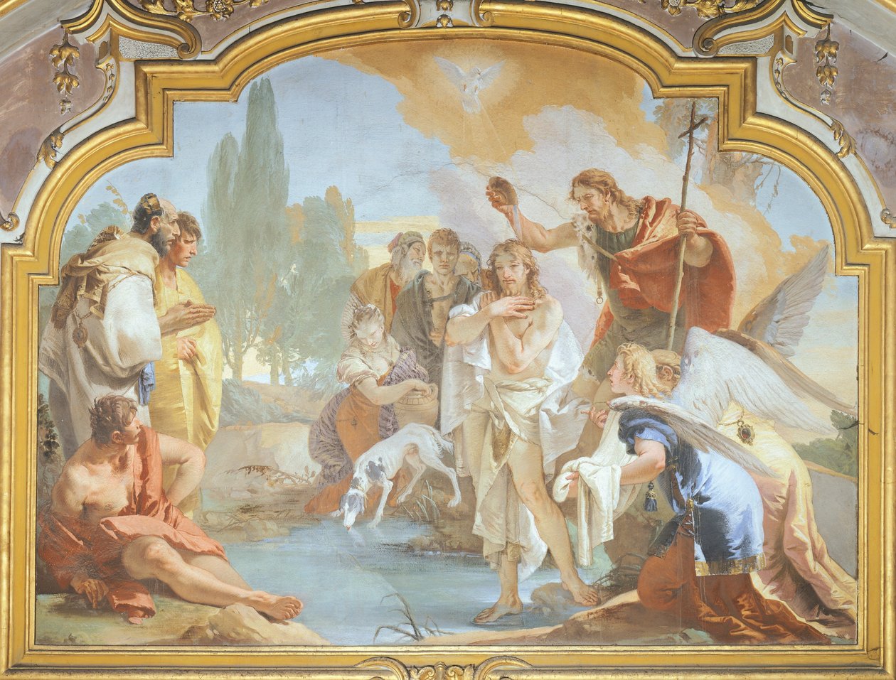 Le Baptême du Christ - Giovanni Battista Tiepolo