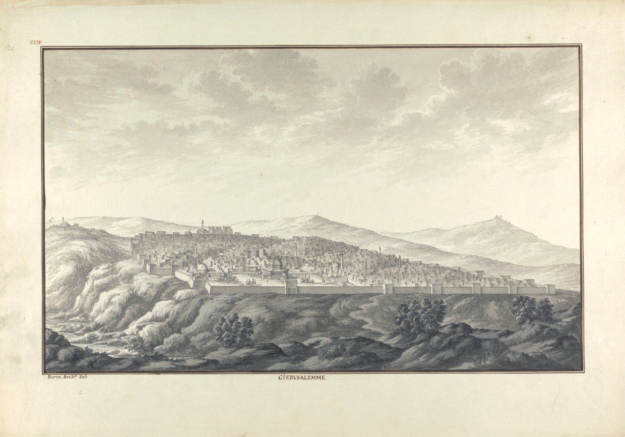 Jérusalem - Giovanni Battista Borra