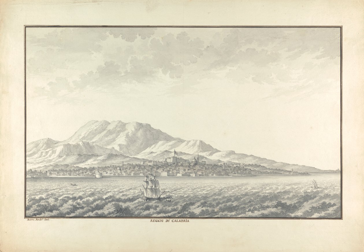 Reggio de Calabre - Giovanni Battista Borra
