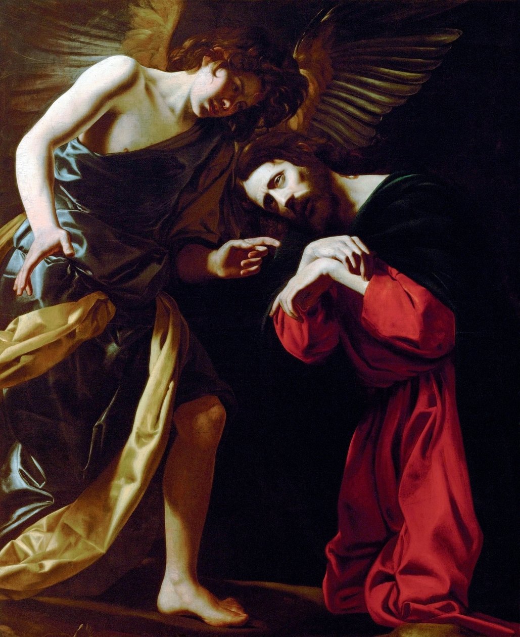 Christ sur le mont des oliviers - Giovanni Battista Caracciolo
