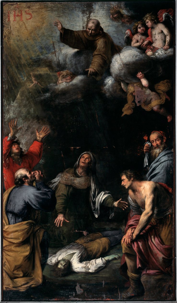 Miracle de Saint Bernardin de Sienne - Giovanni Battista Carlone