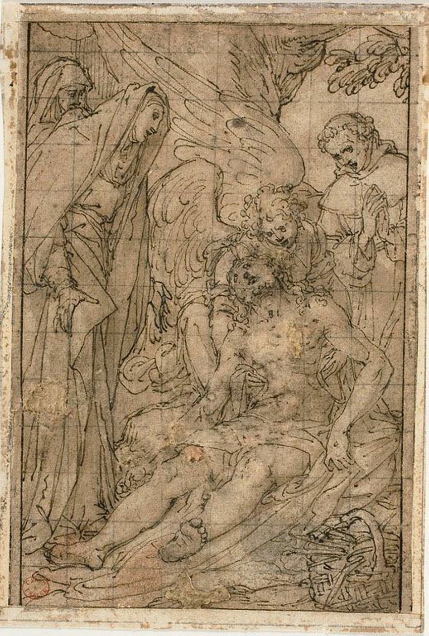 Pietà - Giovanni Battista Castello