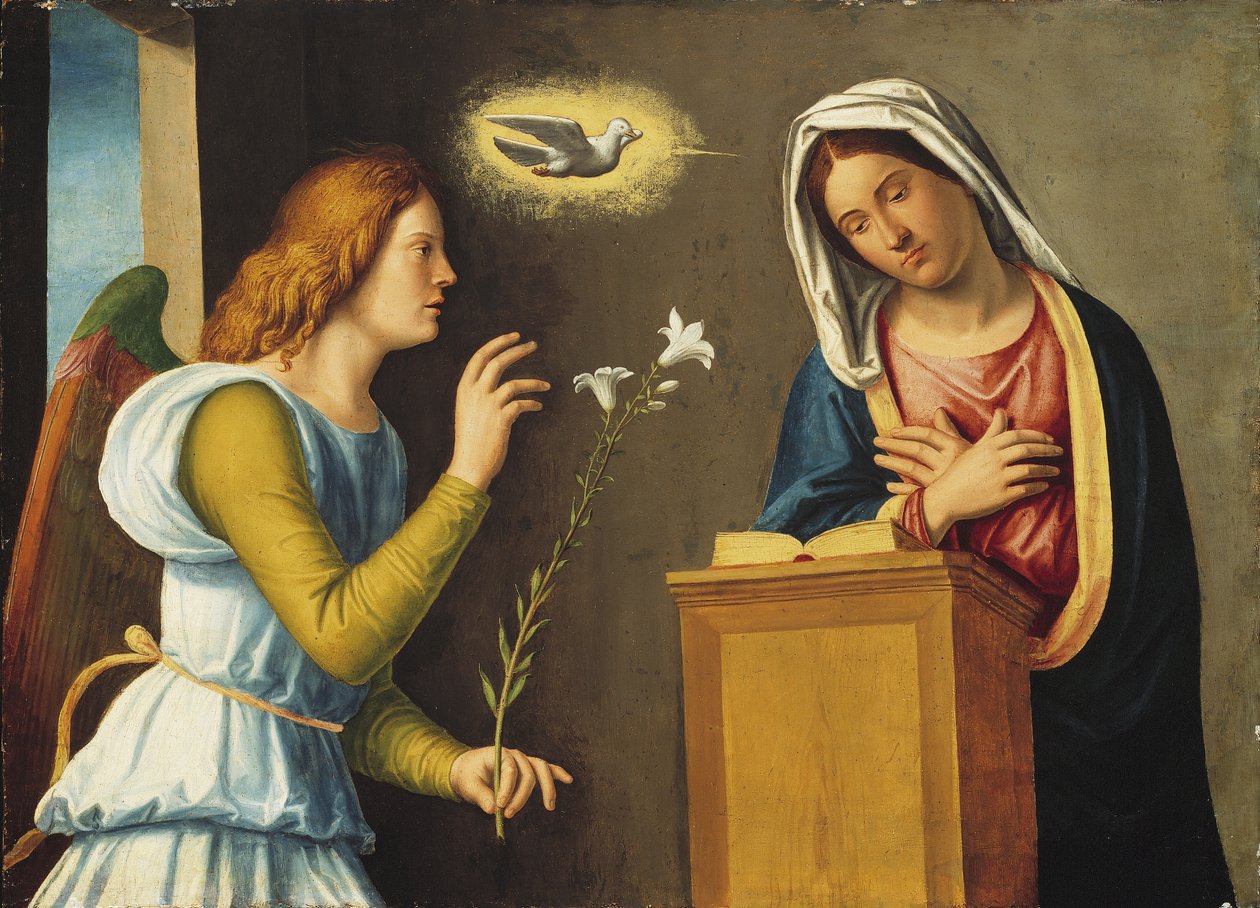 Annonciation à la Vierge - Giovanni Battista Cima da Conegliano