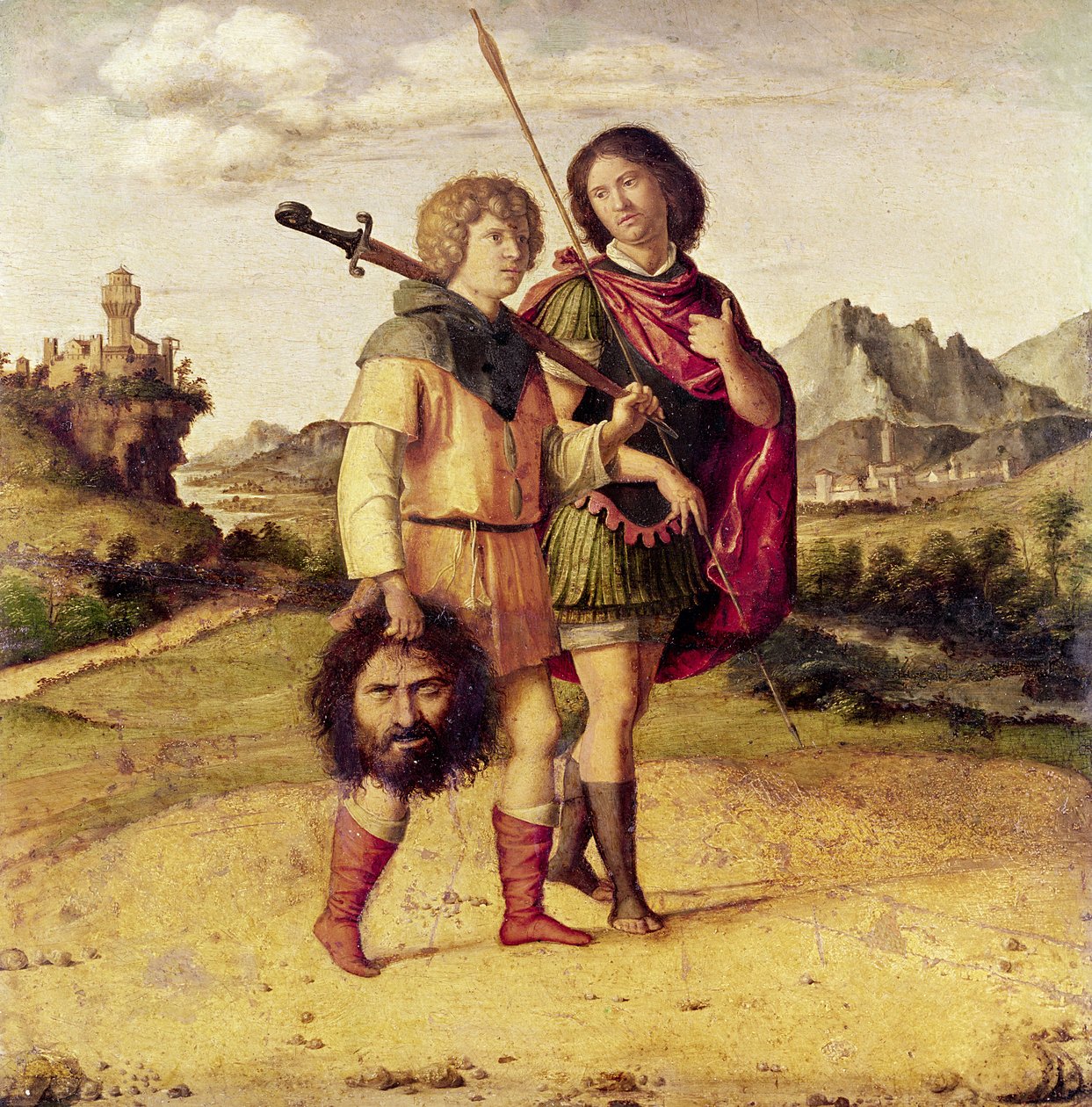 David et Jonathan, vers 1505-10 - Giovanni Battista Cima da Conegliano