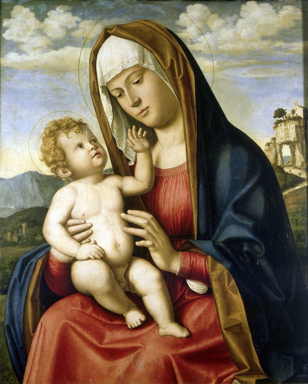 Madone et enfant - Giovanni Battista Cima da Conegliano