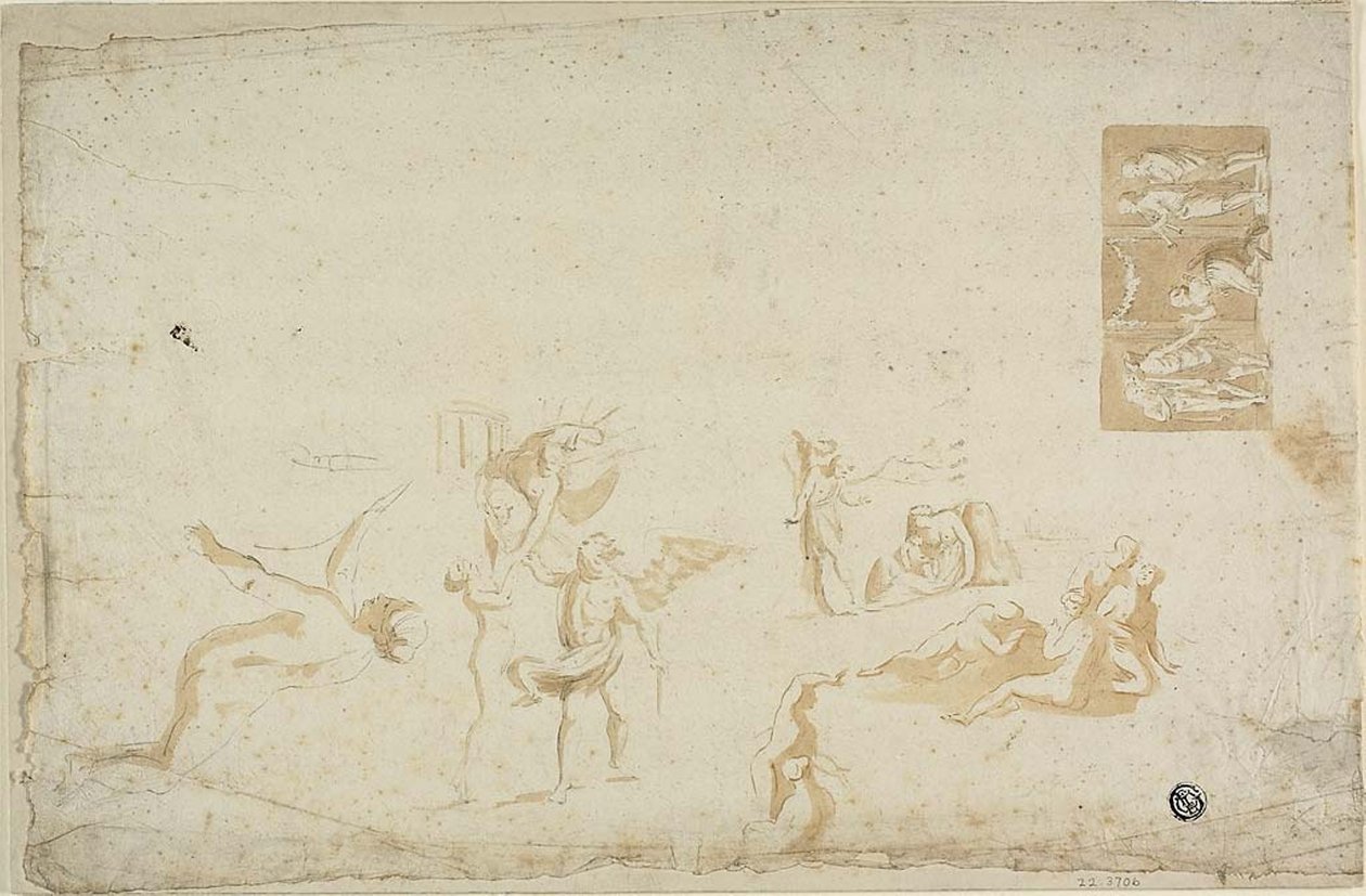 Esquisses de sujets mythologiques - Giovanni Battista Cipriani