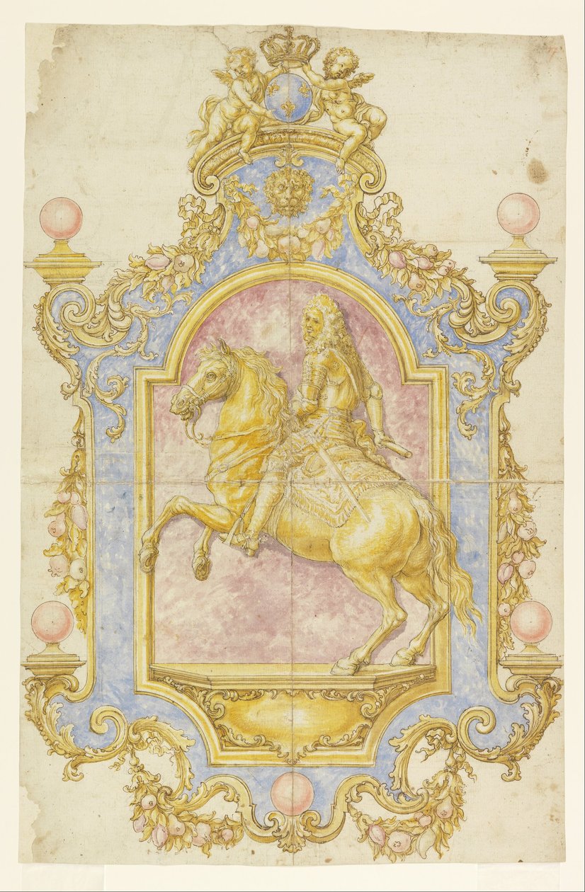 Décoration murale pour Cosimo III de