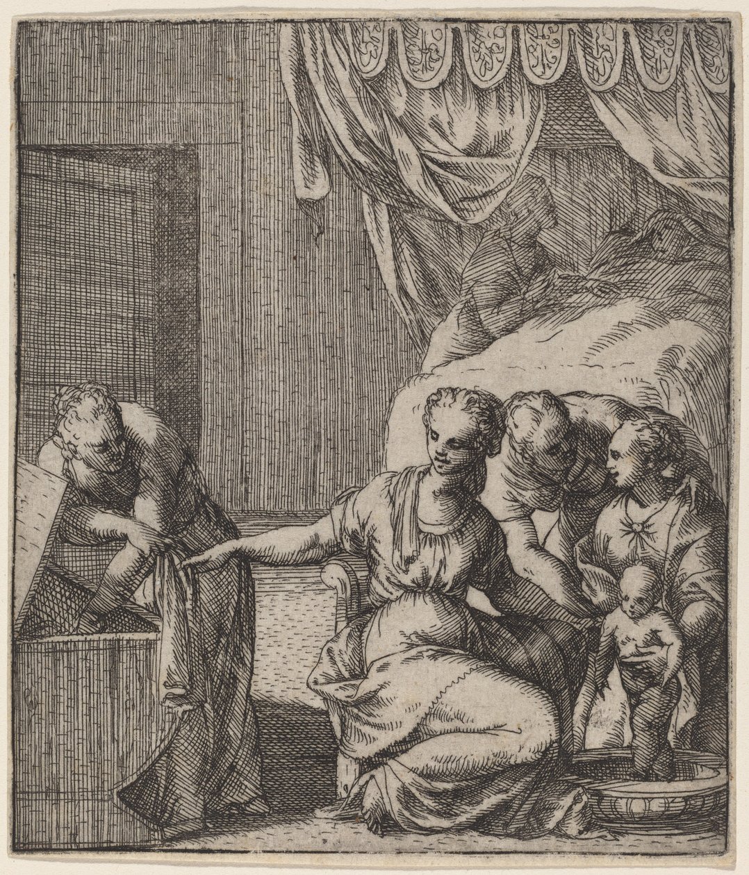 La naissance de la Vierge - Giovanni Battista Fontana
