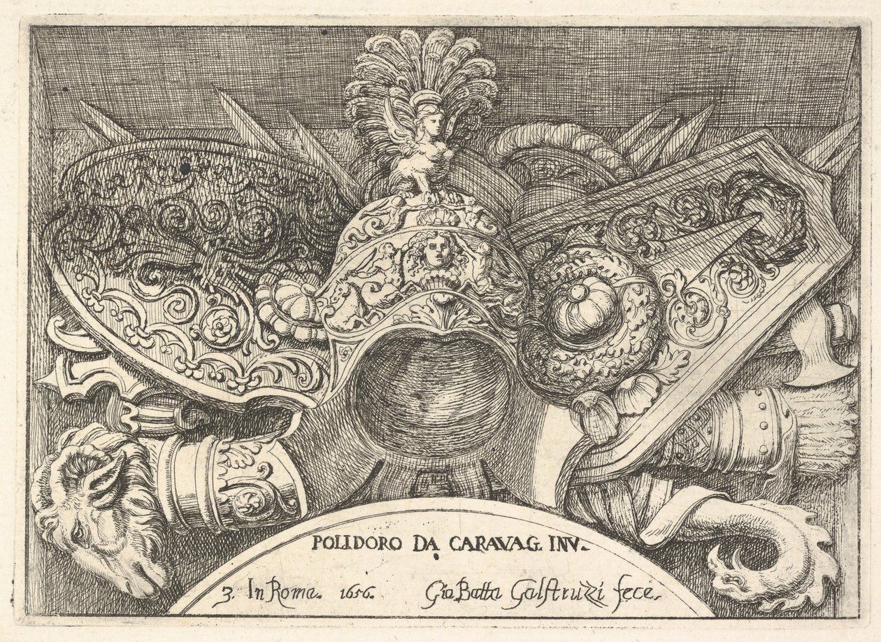 Planche 3 : trophées d