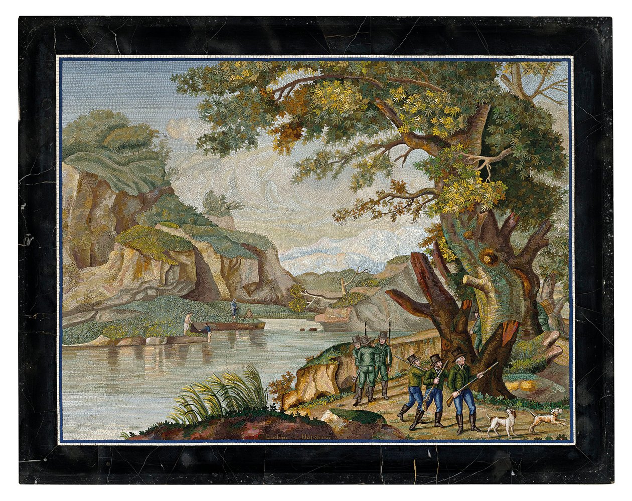 Image micromosaïque italienne d