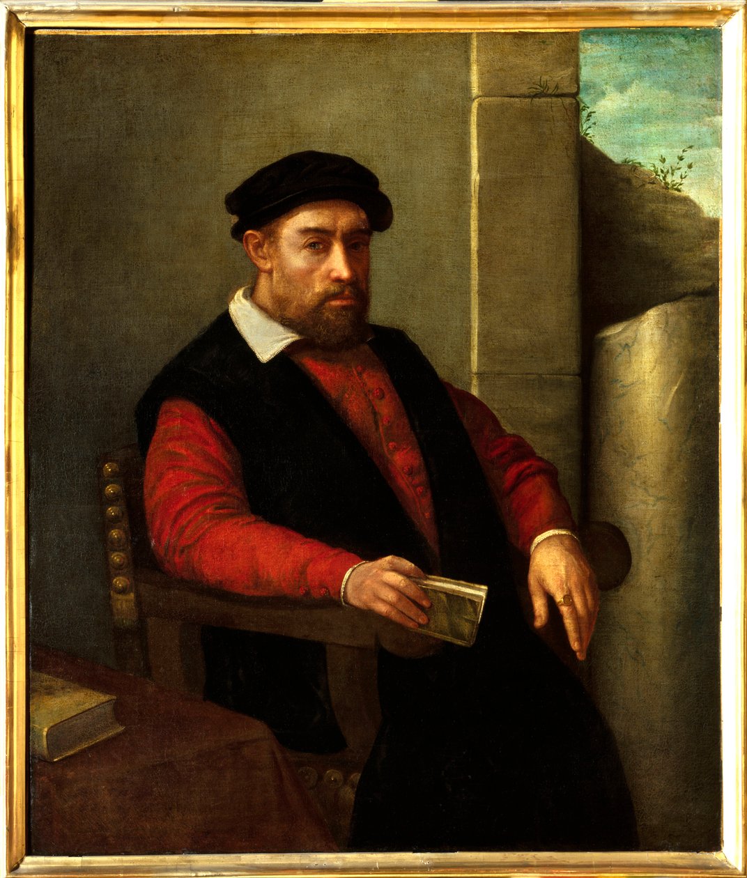 Portrait présumé de François Rabelais (1494-1553), écrivain et médecin français - Giovanni Battista Moroni