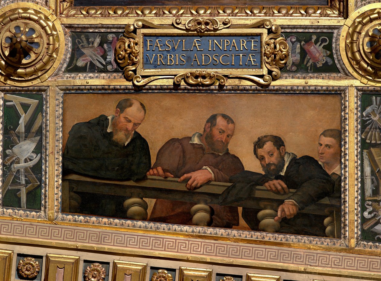 Portraits des collaborateurs de Vasari - Giovanni Battista Naldini