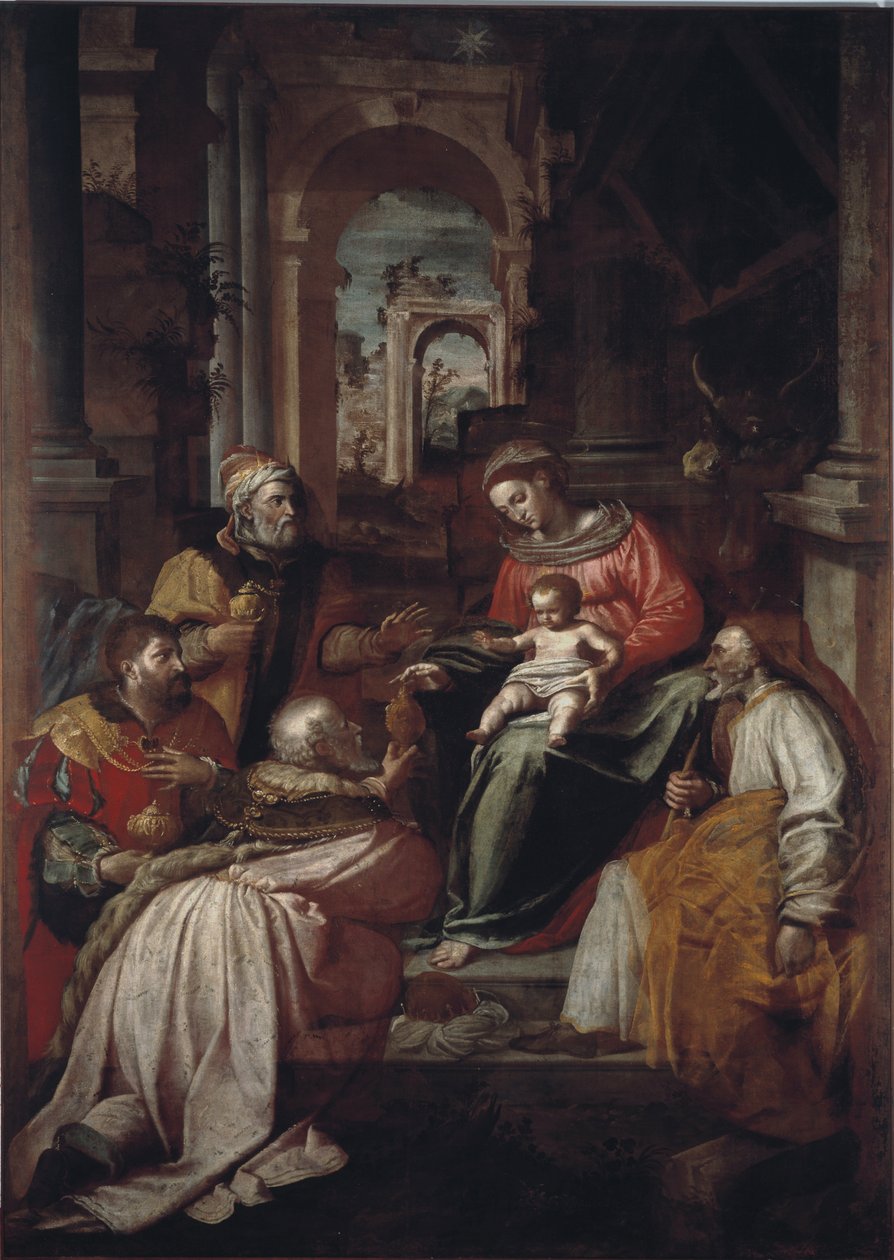 Adoration des Mages - Giovanni Battista Perolli