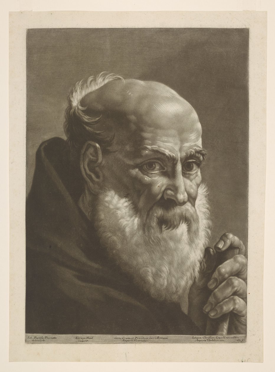 Moine barbu - Giovanni Battista Piazzetta