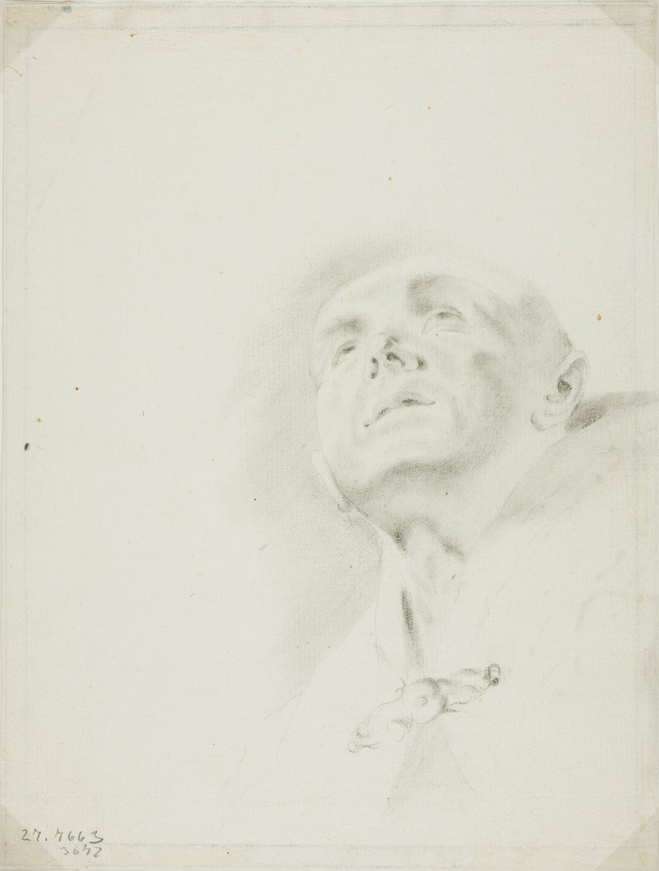Tête de prêtre - Giovanni Battista Piazzetta