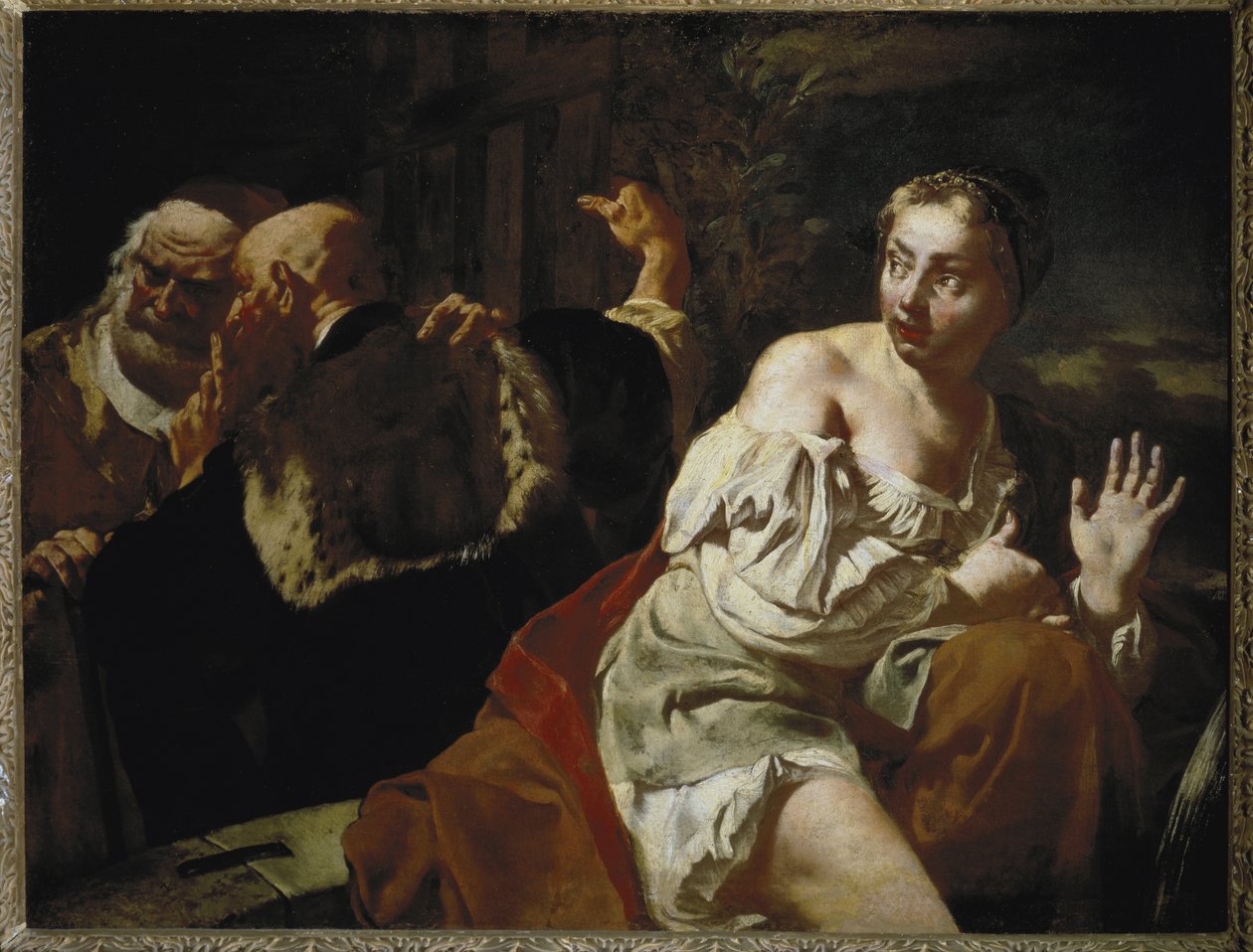 Suzanne et les vieillards - Giovanni Battista Piazzetta