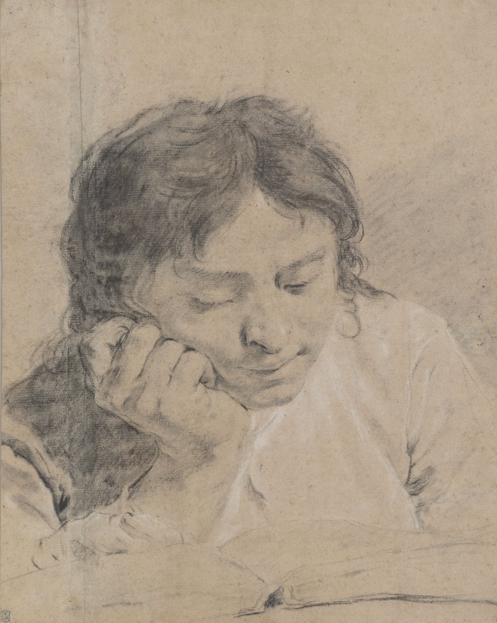 Un jeune garçon en train de lire un livre - Giovanni Battista Piazzetta