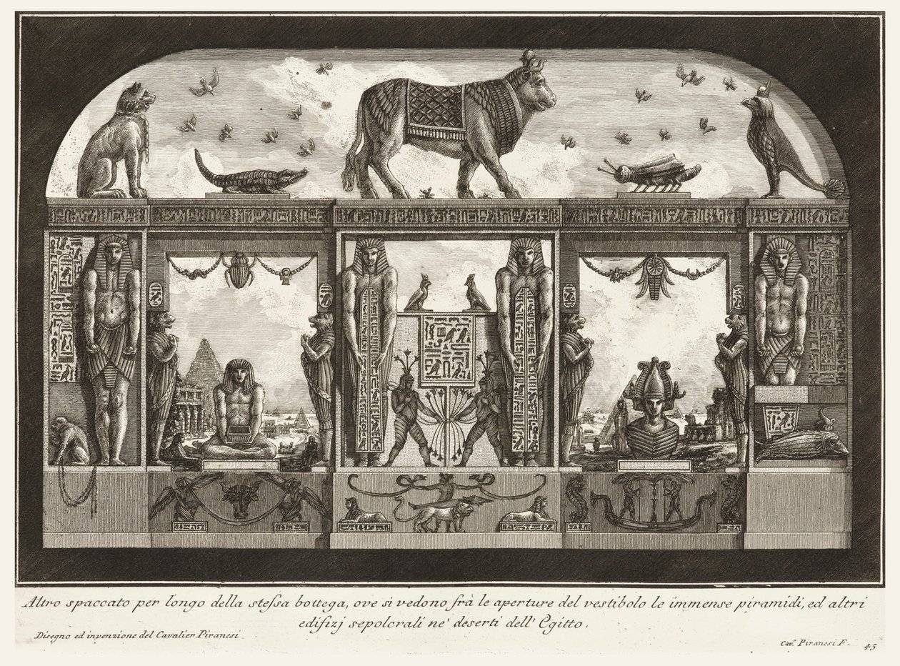 Autre coupe longitudinale de la même boutique, où l