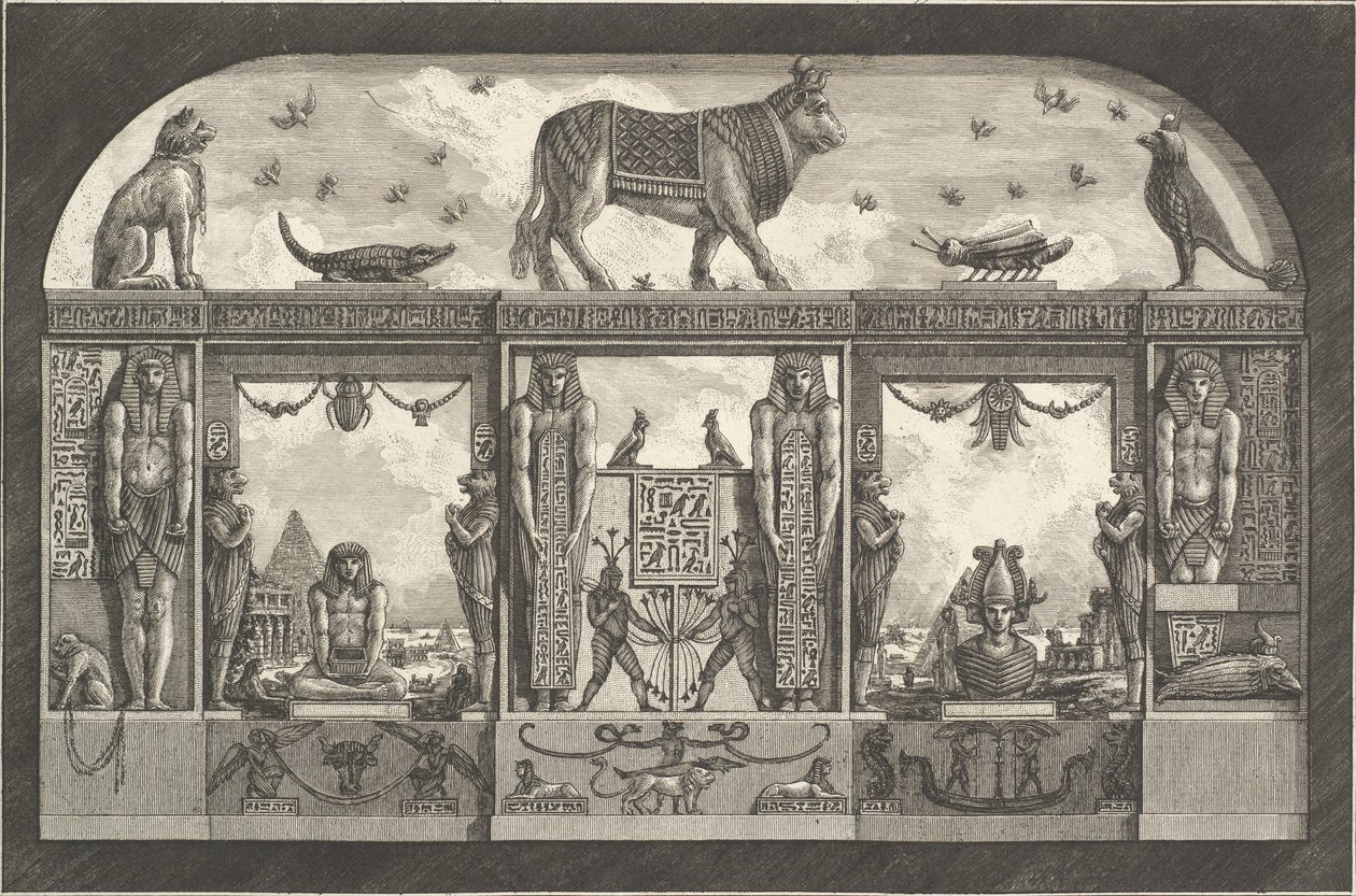 Ornement égyptien ancien - Giovanni Battista Piranesi