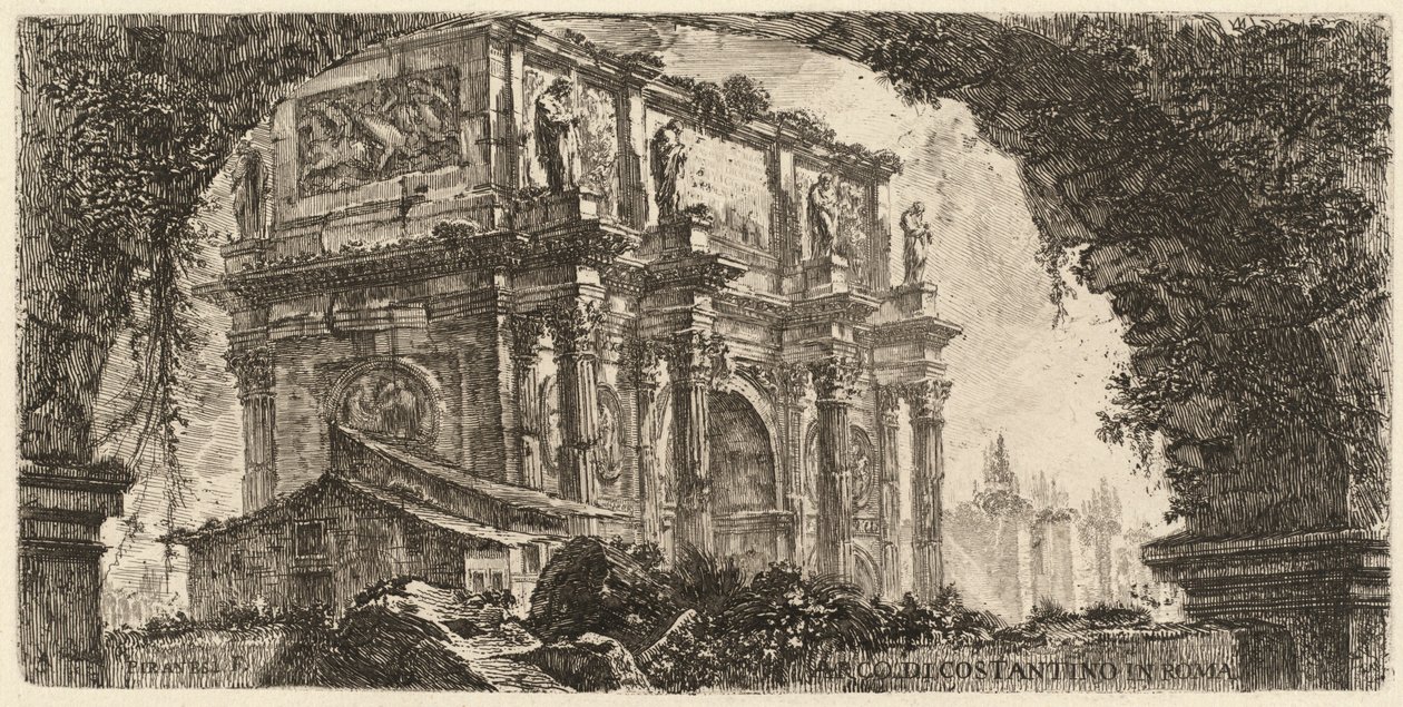 Arc de Constantin - Giovanni Battista Piranesi
