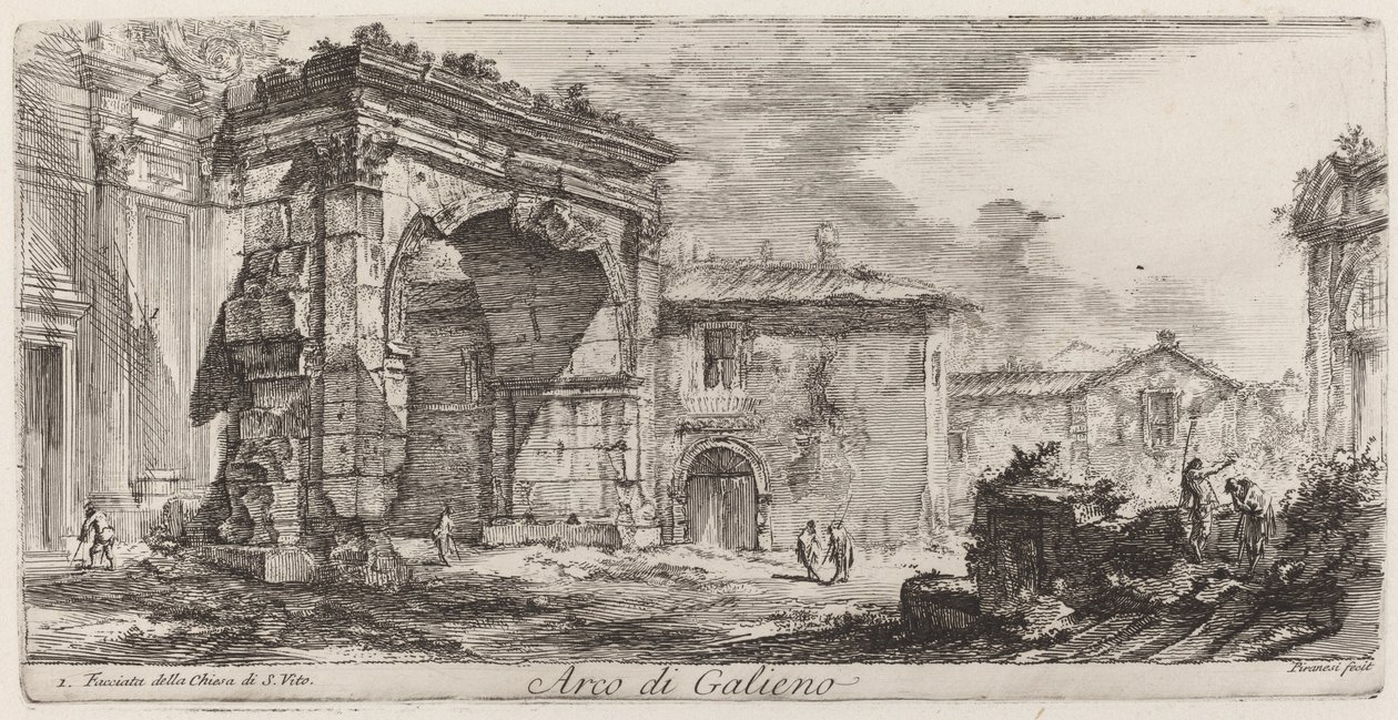 Arco di Traiano à Ancône - Giovanni Battista Piranesi