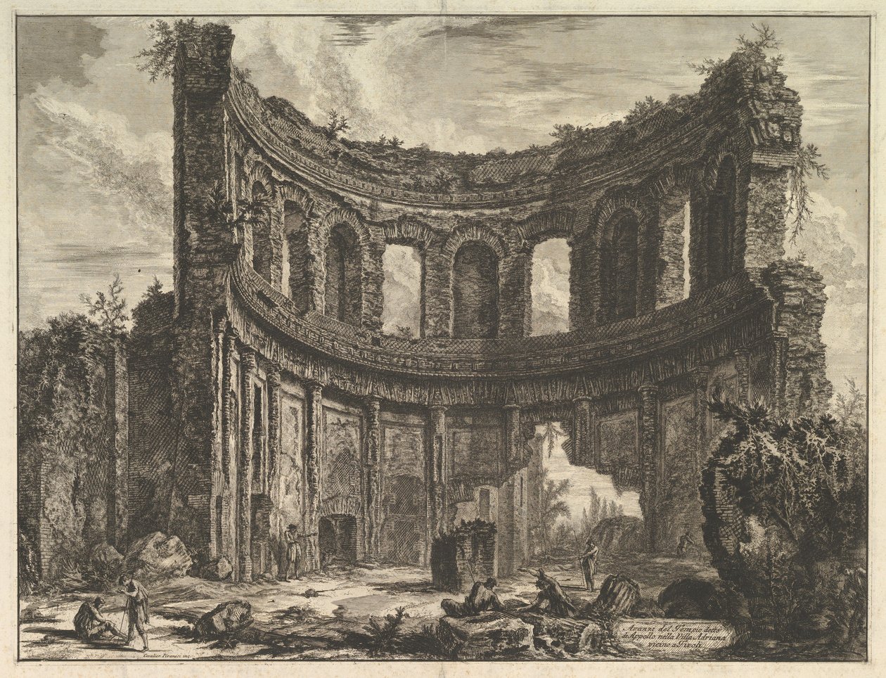 Vestiges du temple dit d