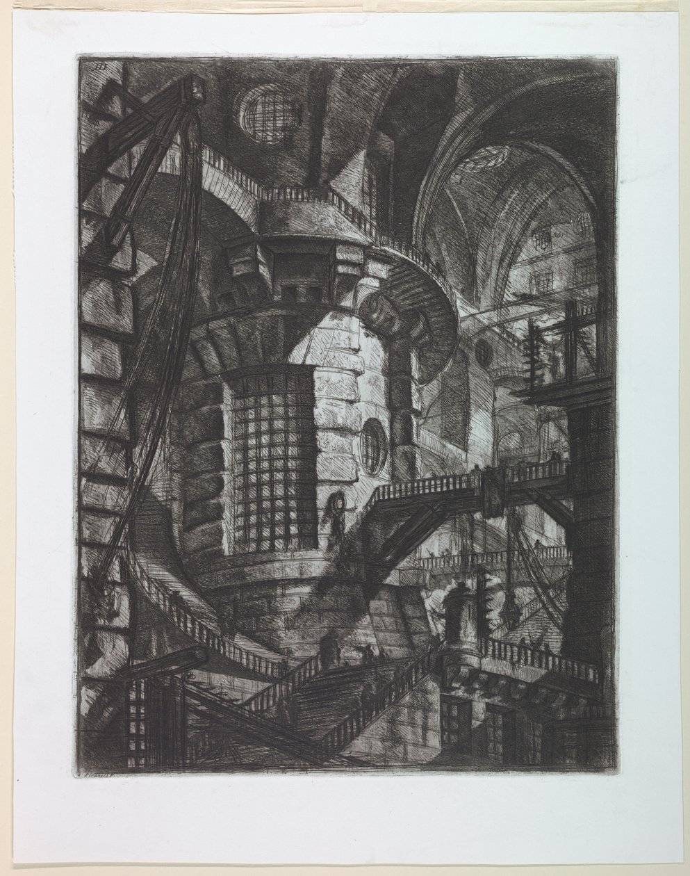 Série Carceri, Planche III - Giovanni Battista Piranesi