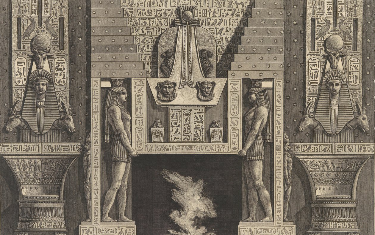 Cheminée de style égyptien - Giovanni Battista Piranesi
