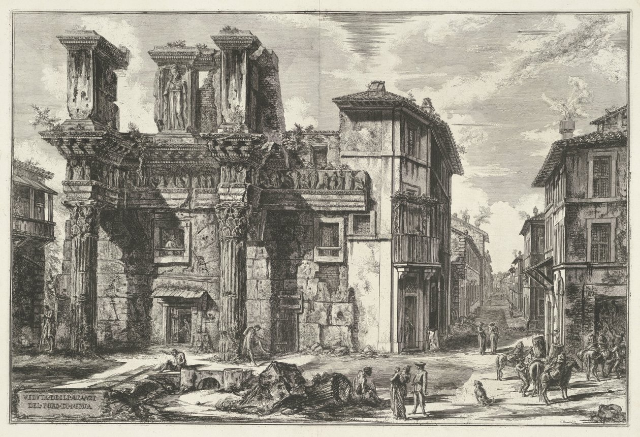 Forum de Nerva à Rome - Giovanni Battista Piranesi