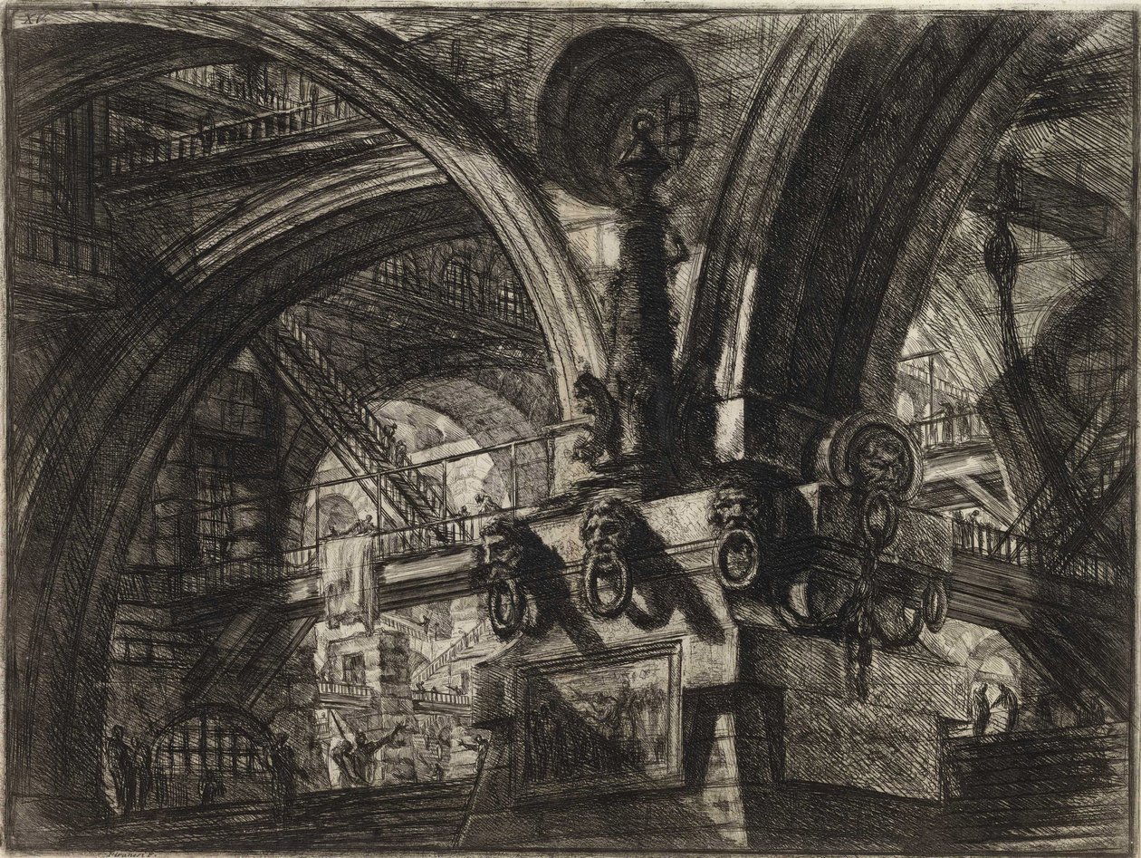 De la série Les Prisons Imaginaires - Giovanni Battista Piranesi