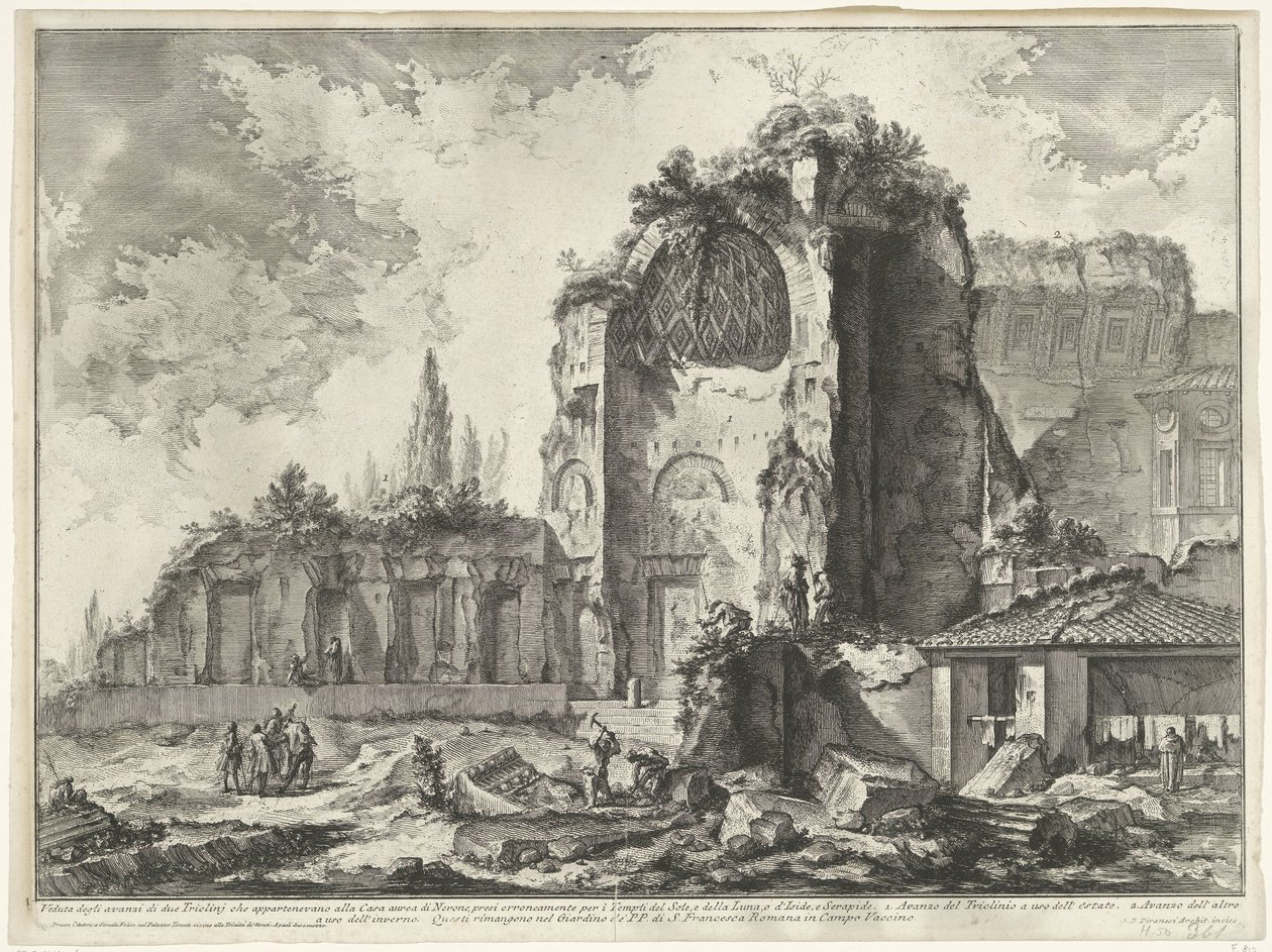 Vues de Rome, la Campagne, etc. (122 feuilles) - Giovanni Battista Piranesi