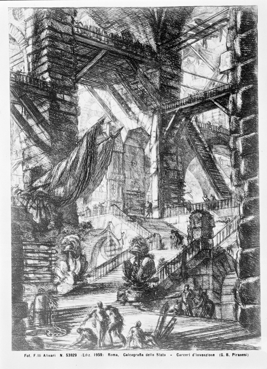 Prison imaginaire - Giovanni Battista Piranesi