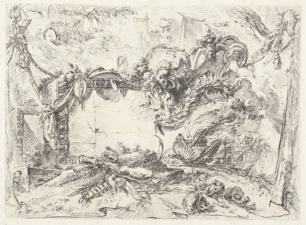 Tablette monumentale, Grotteschi (série) - Giovanni Battista Piranesi