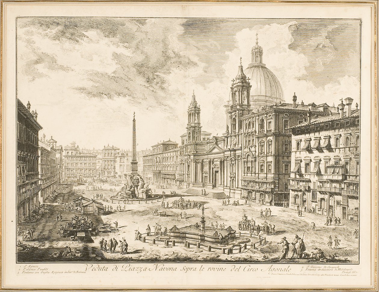 Piazza Navona, planche de 