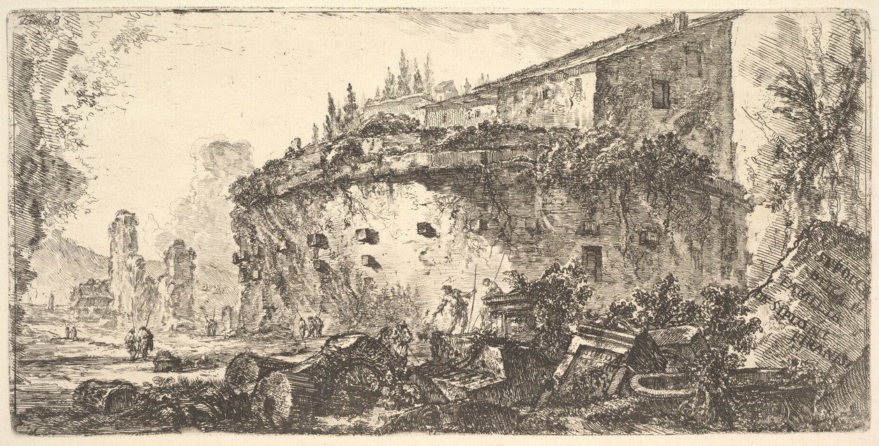 Le Tombeau des Scipions - Giovanni Battista Piranesi