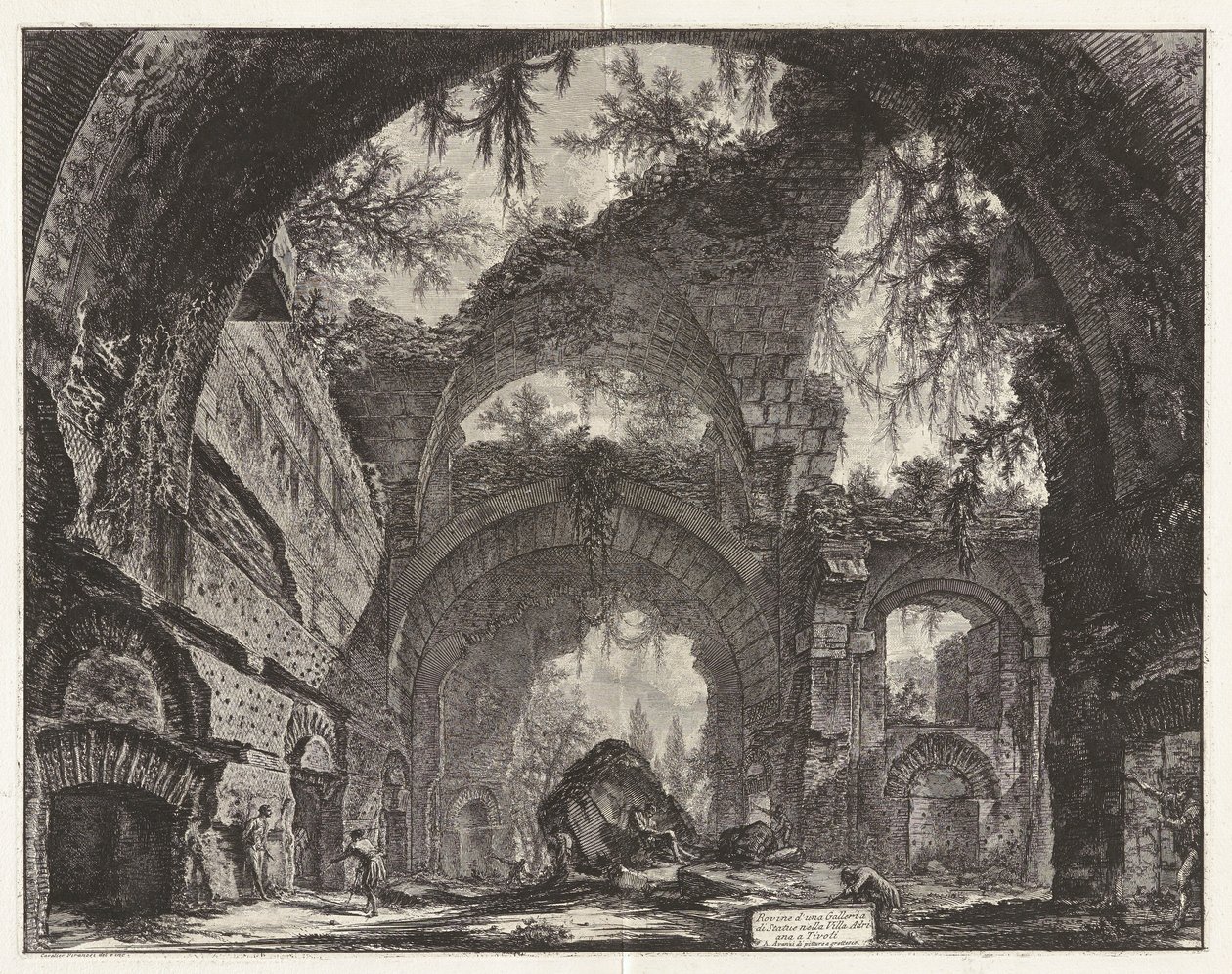 Ruines de - Giovanni-Battista Piranesi