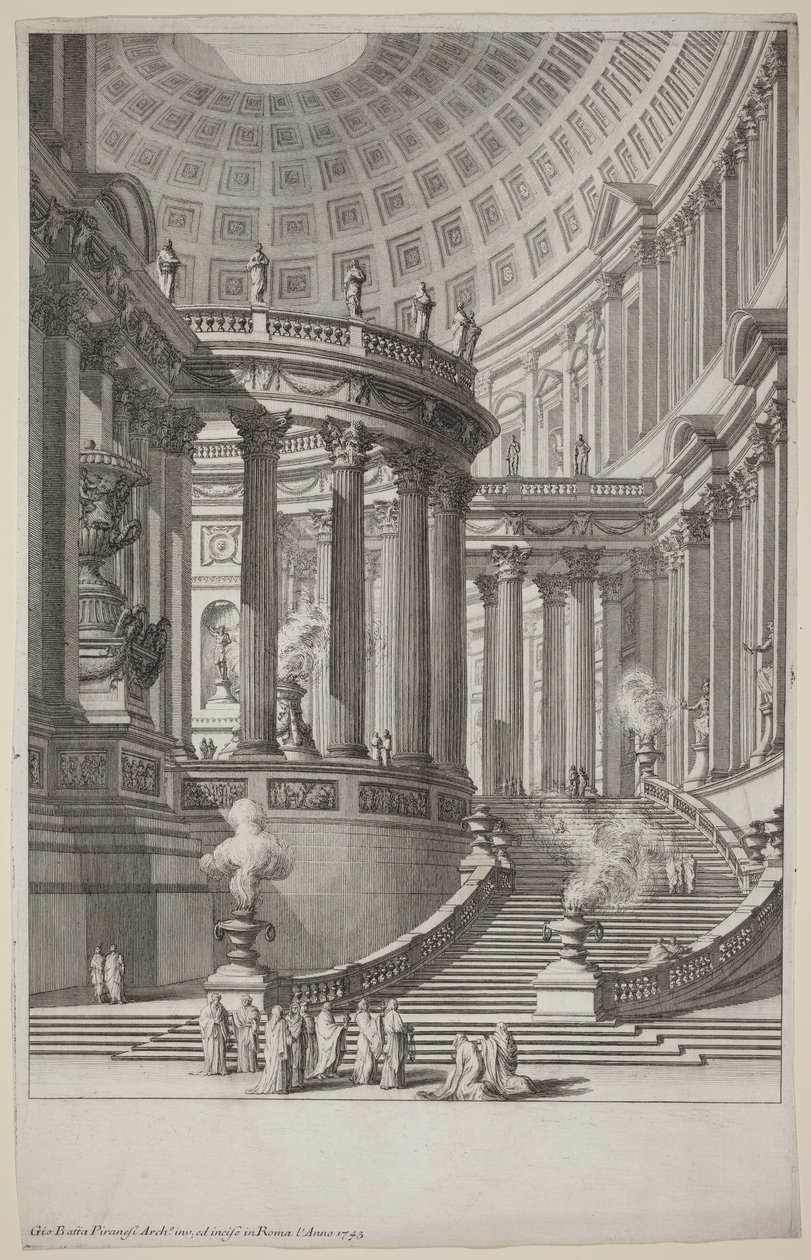 Temple antique - Giovanni Battista Piranesi