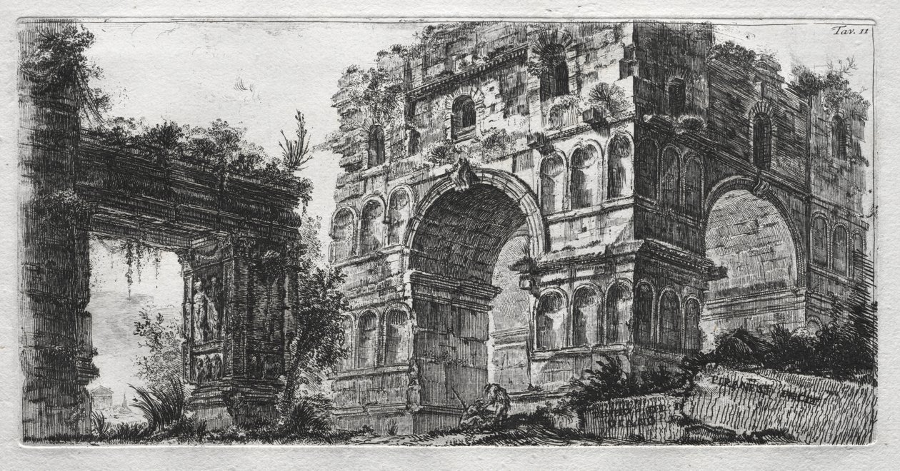 Tempio di Diana - Giovanni Battista Piranesi