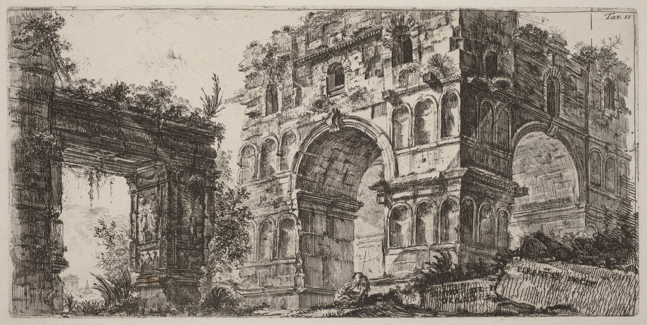 Temple de Diane - Giovanni Battista Piranesi