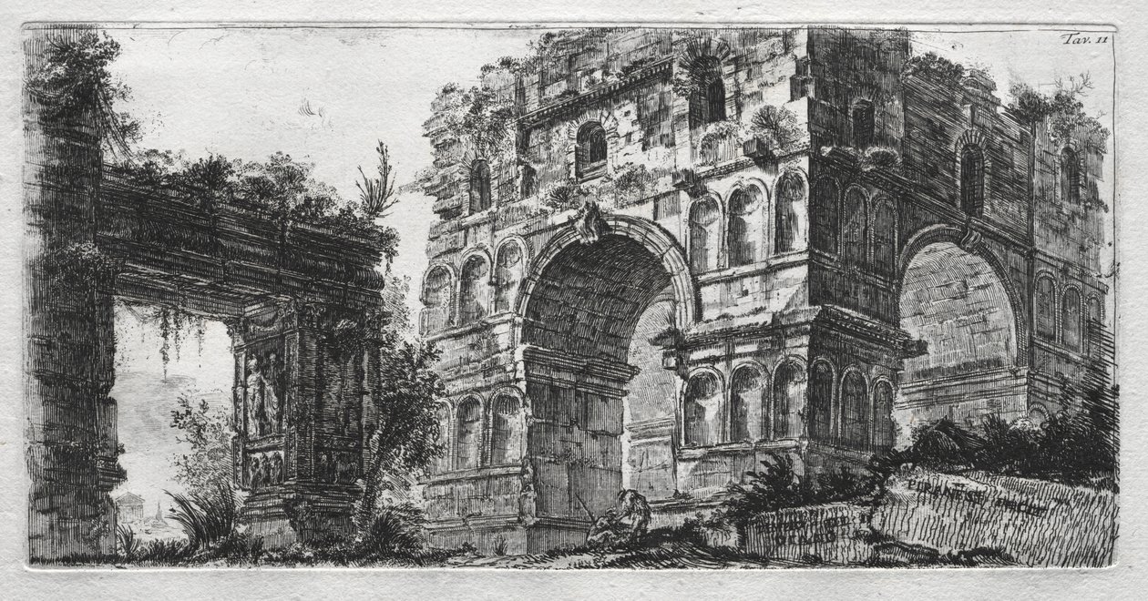 Tempio di Diana - Giovanni Battista Piranesi