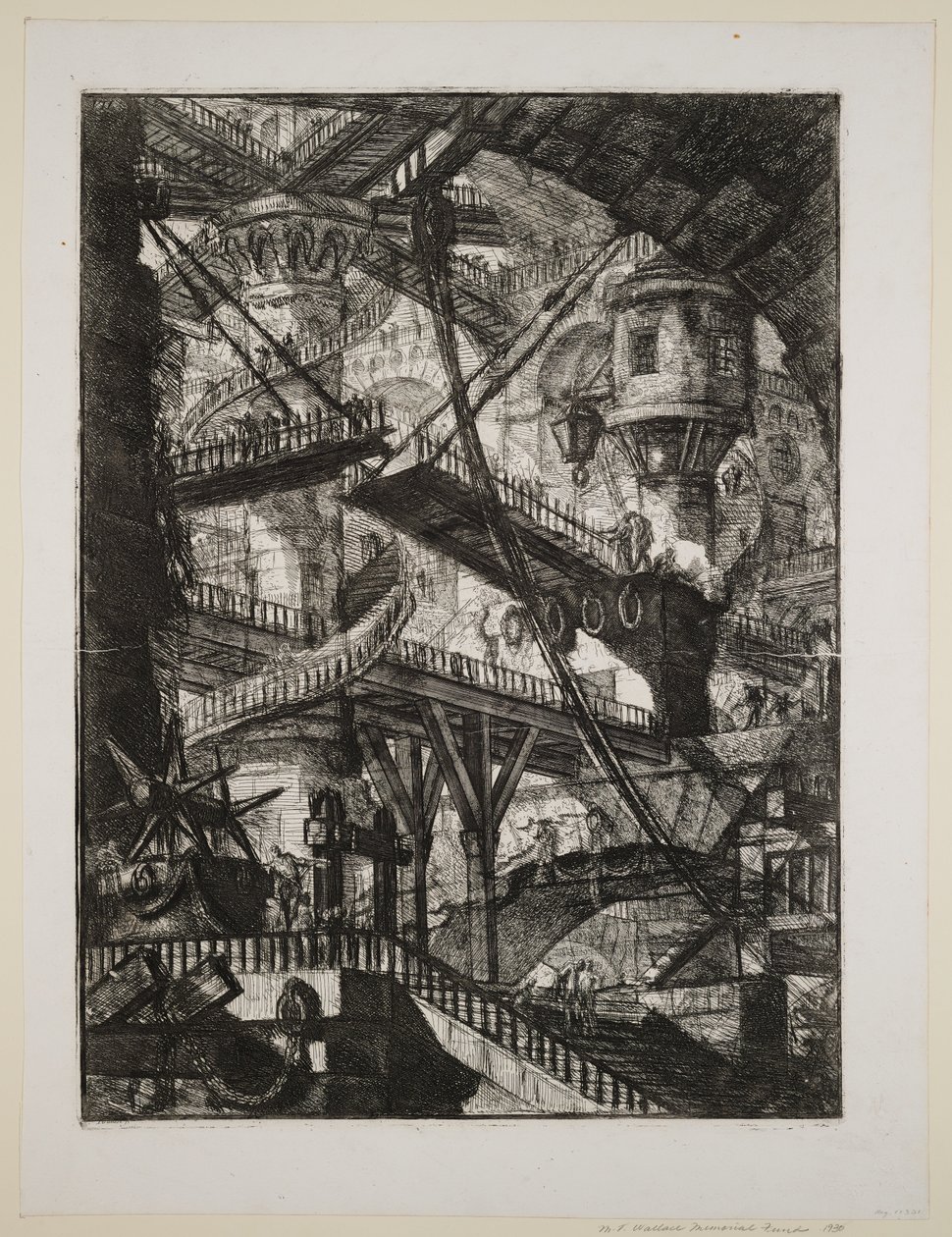 Le pont-levis - Giovanni Battista Piranesi