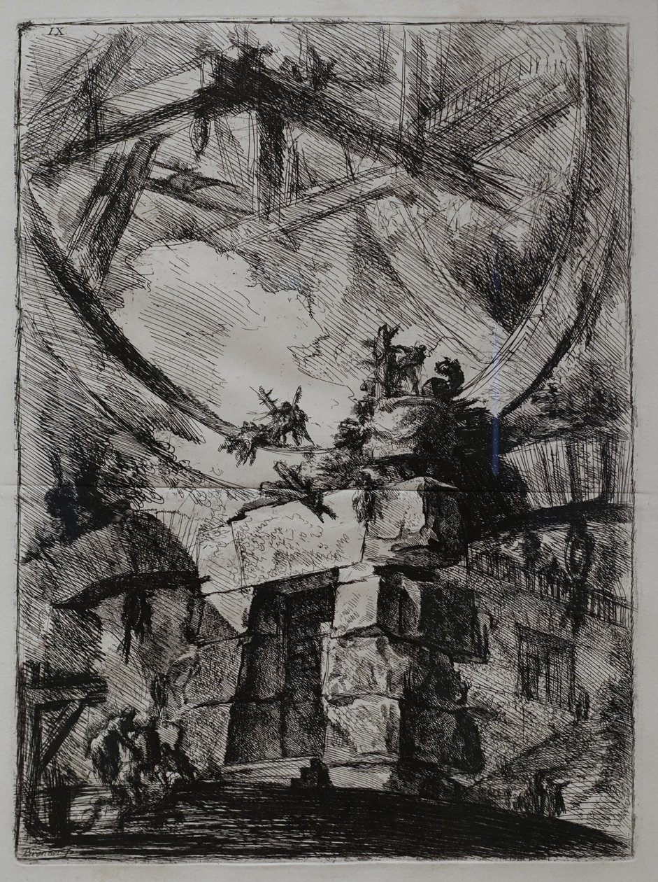 La roue géante - Giovanni Battista Piranesi