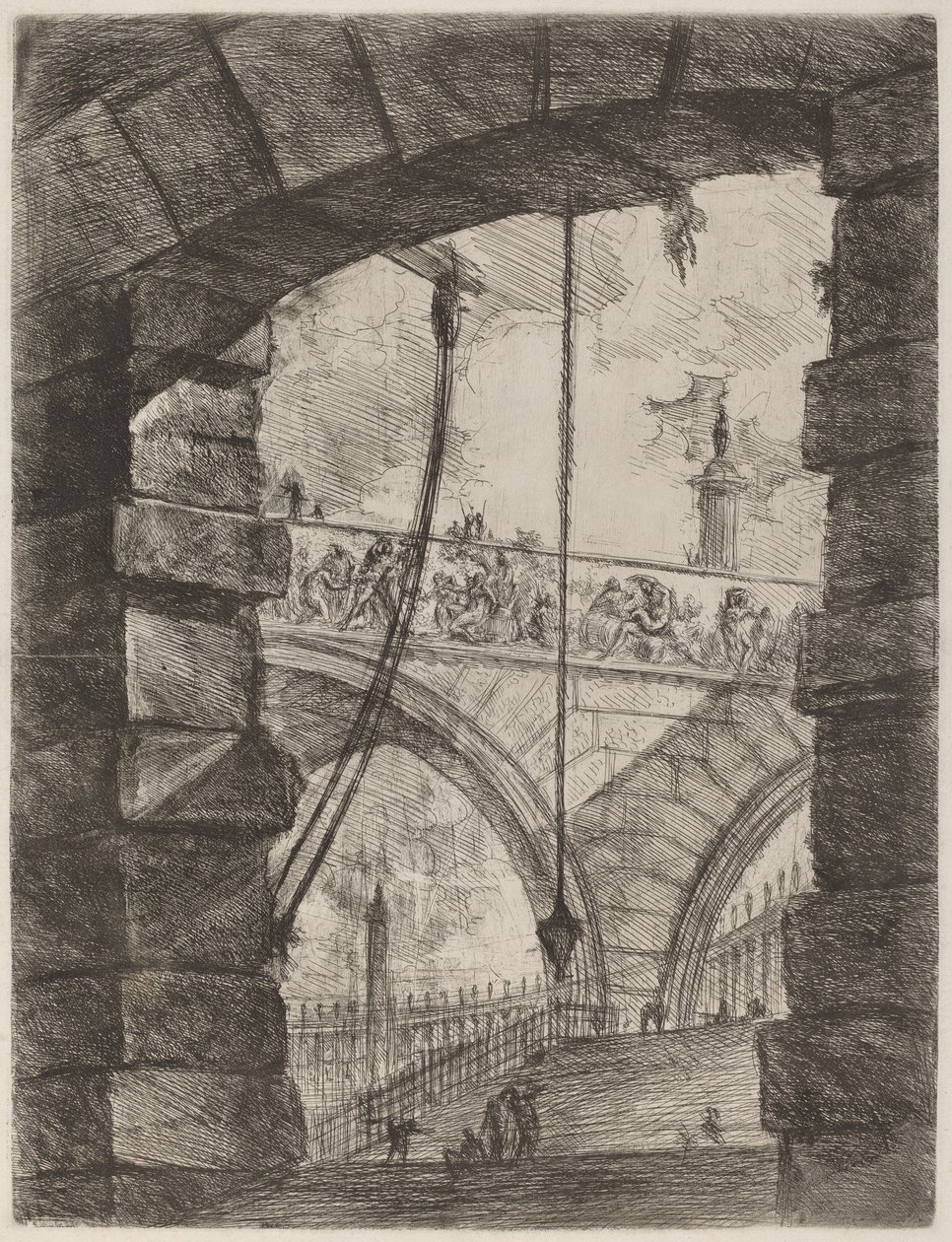 La grande piazza - Giovanni Battista Piranesi