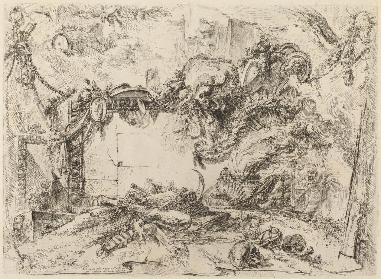 La tablette monumentale - Giovanni-Battista Piranesi