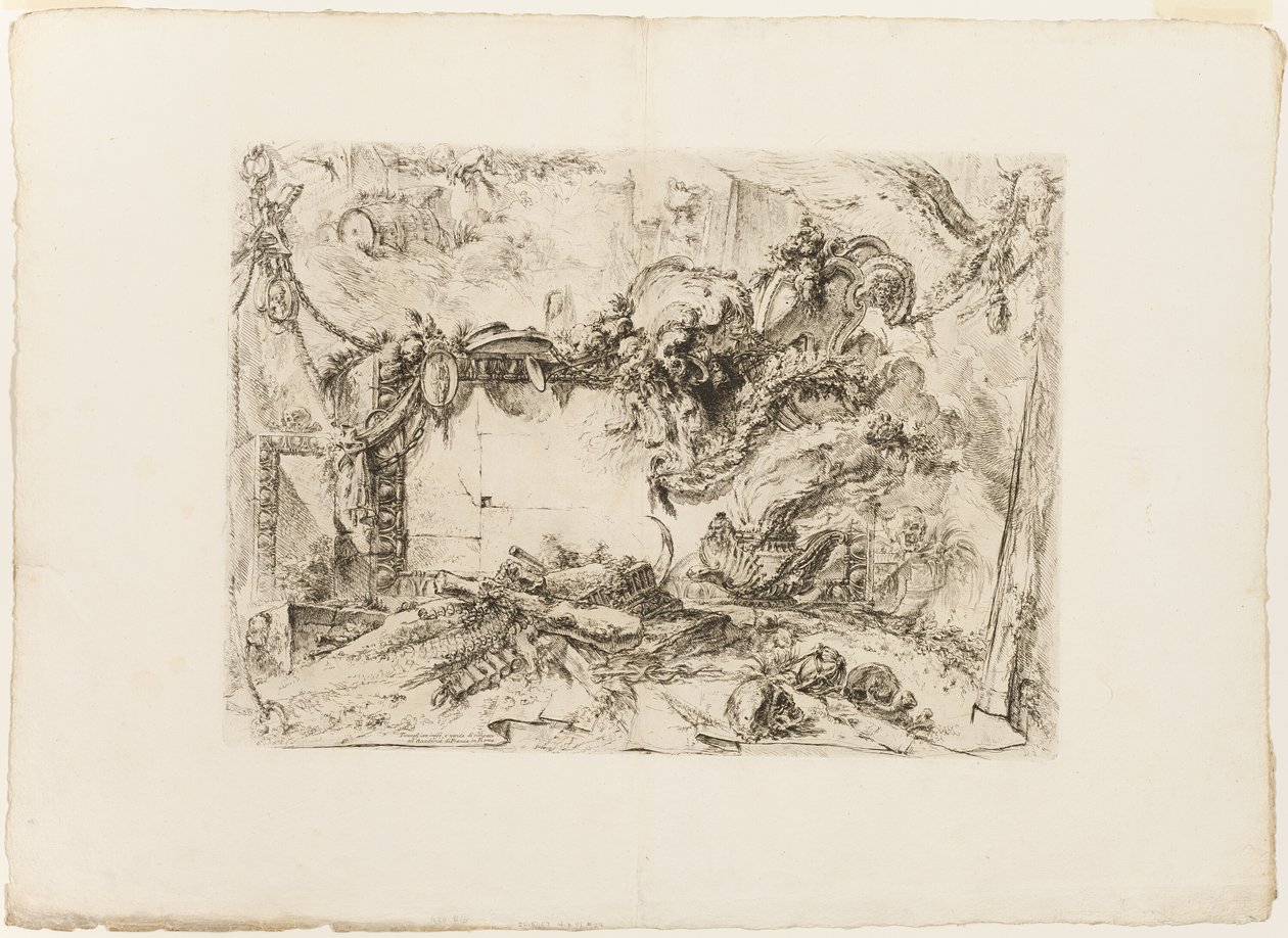 La tablette monumentale - Giovanni Battista Piranesi