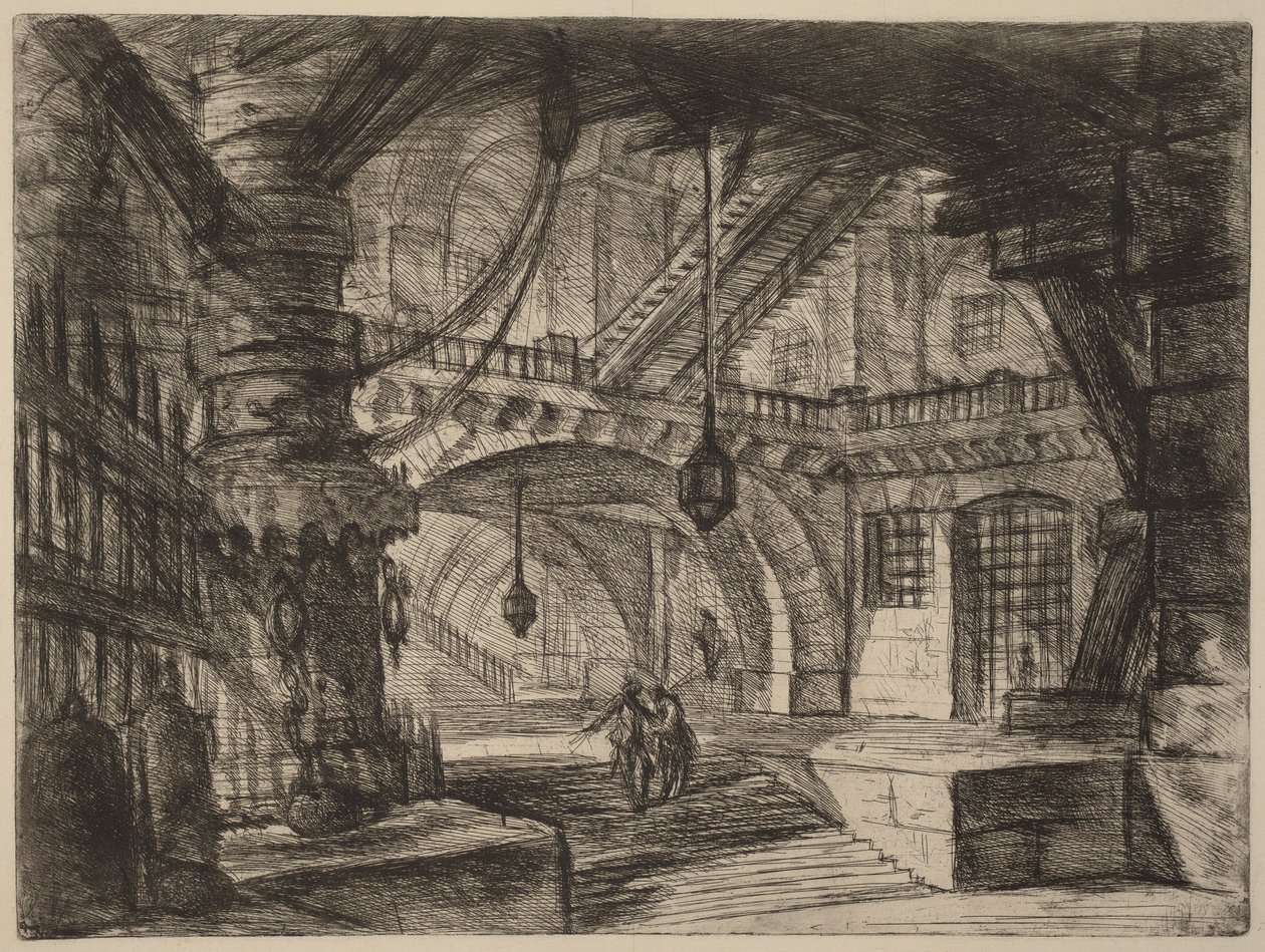 Le quai aux chaînes - Giovanni Battista Piranesi