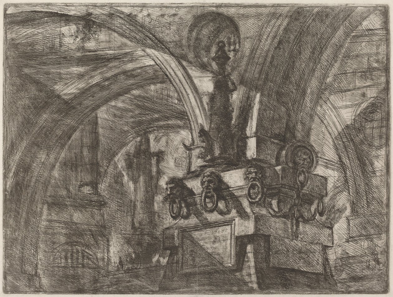 Le Quai avec une Lampe - Giovanni Battista Piranesi