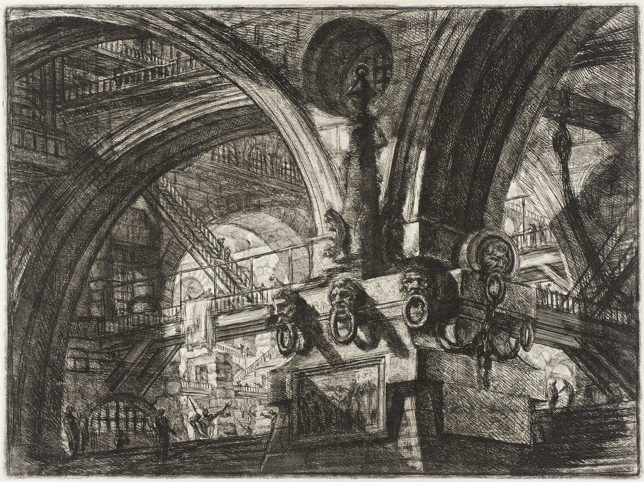 La jetée et son lampadaire - Giovanni Battista Piranesi